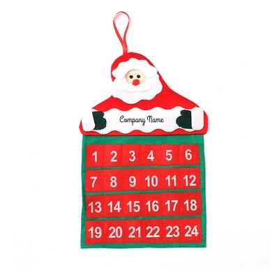 Felt Santa Advent Calendar